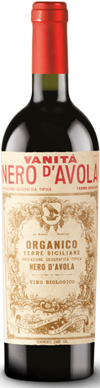 Bottle of Nero d'Avola Terre Siciliane IGT from Vanità