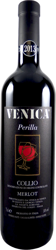 Bottiglia di Merlot Perilla DOC di Venica & Venica