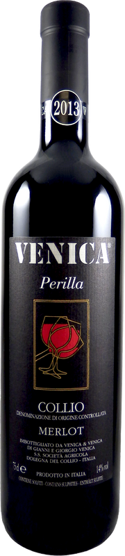 Bouteille de Merlot Perilla DOC de Venica & Venica