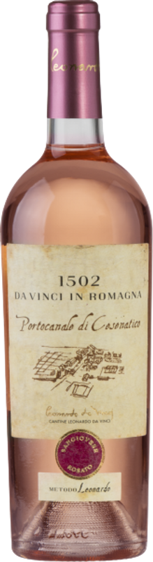 Bouteille de Rosato Rubicone IGT Portocanale Di Cesenatico de Cantine Leonardo da Vinci