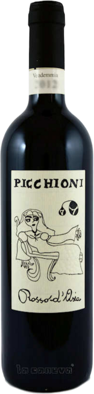 Image of Andrea Picchioni Rosso d'Asia, Pavia IGT - 150cl - Lombardei, Italien