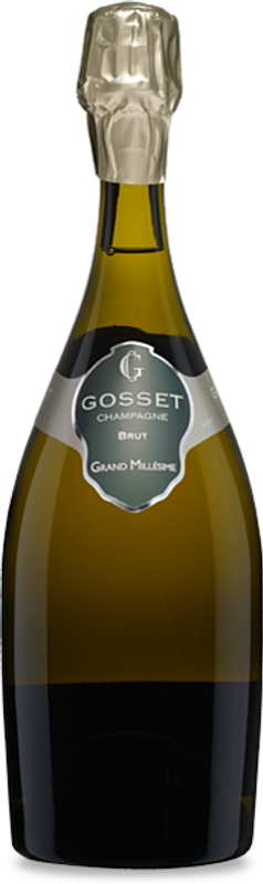 Bottiglia di Champagne Grand Millésime Brut di Gosset