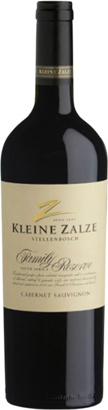 Bottiglia di Kleine Zalze Family Reserve Cabernet Sauvignon di Kleine Zalze Wines