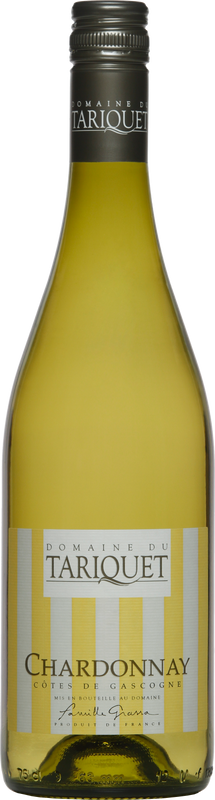 Bottle of Chardonnay Cotes Gascogne IGP from Domaine du Tariquet