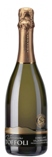 Image of Toffoli Prosecco di Conegliano Valdobbiadene DOCG Spumante brut M.O. - 75cl, Italien bei Flaschenpost.ch