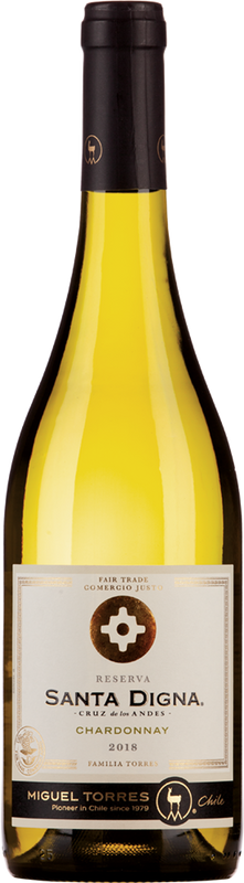 Bottle of Santa Digna Chardonnay from Miguel Torres