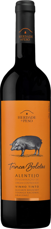 Flasche Trinca Bolotas D.O.C. von Herdade do Peso