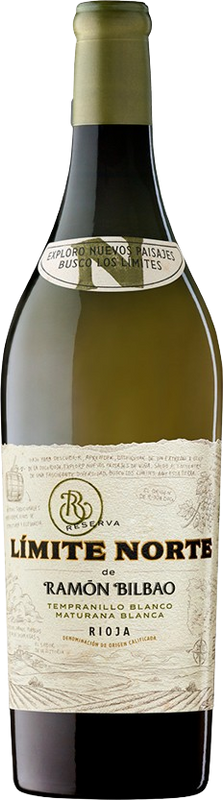Bottle of Rioja Limite Norte DO Tempranillo Blanco from Ramon Bilbao