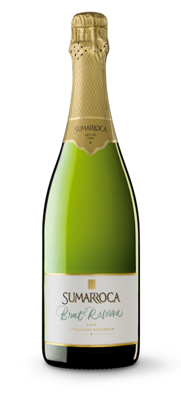 Flasche Bio Cava Brut Reserve von Sumarroca