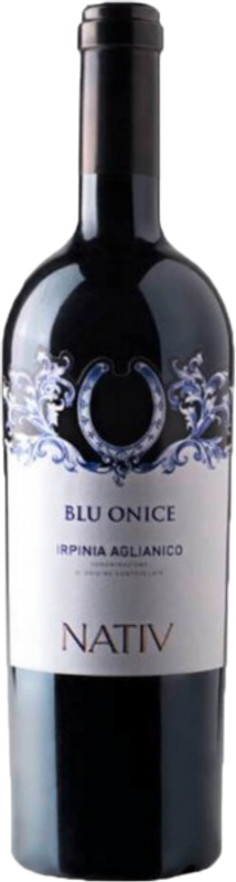 Flasche Irpinia Aglianico DOC Blu Onice von Azienda Agricola Nativ