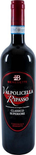 Image of Benedetti Ripasso della Valpolicella DOC Classico Superiore - 75cl - Veneto, Italien bei Flaschenpost.ch