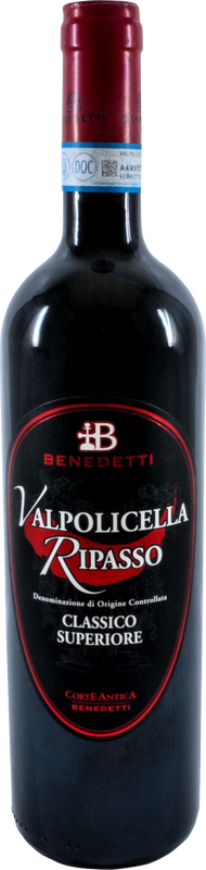 Bottiglia di Ripasso della Valpolicella DOC Classico Superiore di Benedetti