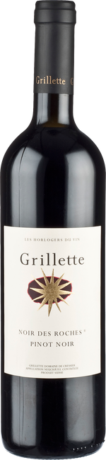 Image of Grillette Domaine De Cressier Noir de Roches Premier Pinot Noir Neuchatel AOC - 75cl - Neuenburg, Schweiz bei Flaschenpost.ch