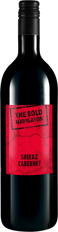 Flasche Shiraz Cabernet Australia von The Bold Navigator