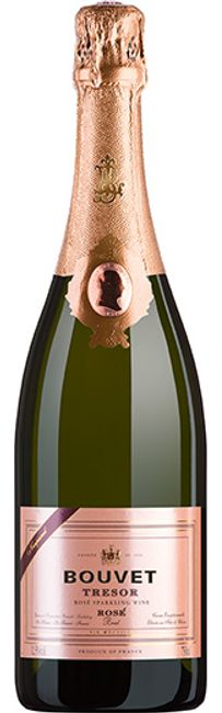 Image of Bouvet-Ladubay Tresor Rose AOC Brut Bouvet - 75cl - Loire, Frankreich bei Flaschenpost.ch