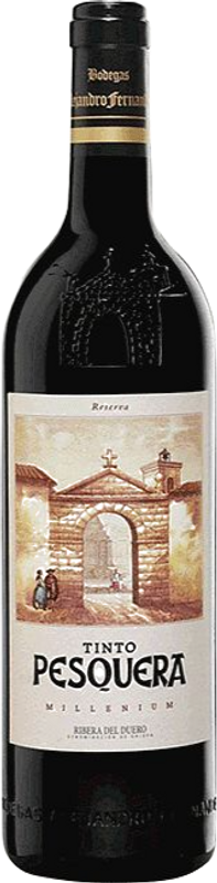 Bottle of Pesquera Reserva Millenium Ribera del Duero DO from Bodegas Alejandro Fernandez