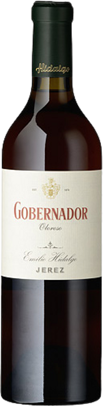 Bottle of Oloroso Sherry Gobernador from Bodegas Emilio Hidalgo