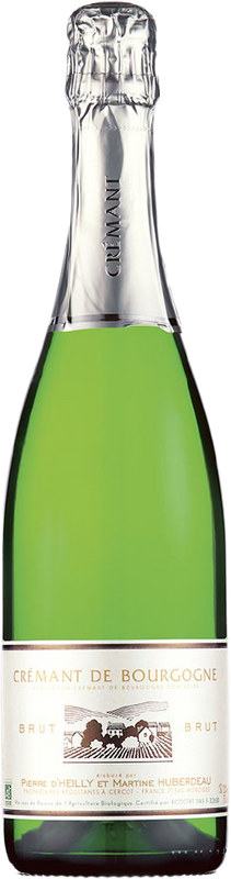Flasche Crémant de Bourgogne von D'Heilly & Huberdeau