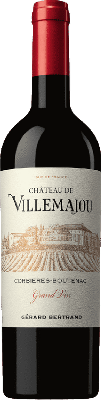 Bottle of Château Villemajou Grand Vin Rouge Corbières Boutenac AOP from Schuler Weine