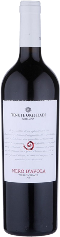 Bottle of Nero d'Avola Tenute Orestiadi IGP from Tenute Orestiadi