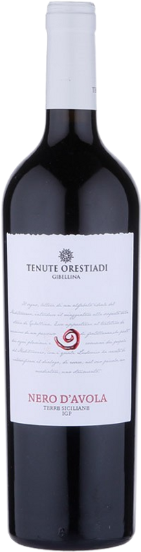 Bottiglia di Nero d'Avola Tenute Orestiadi IGP di Tenute Orestiadi