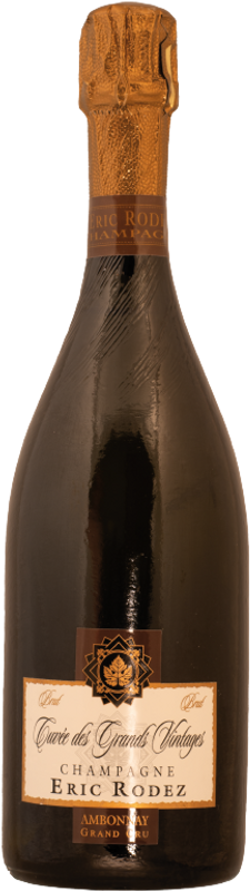 Bottiglia di Champagne Cuvee des Grandes Vintages di Eric Rodez