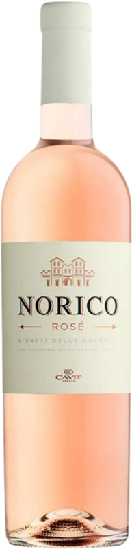 Flasche Norico Rosé Vigneti delle Dolomiti IGT von Cavit