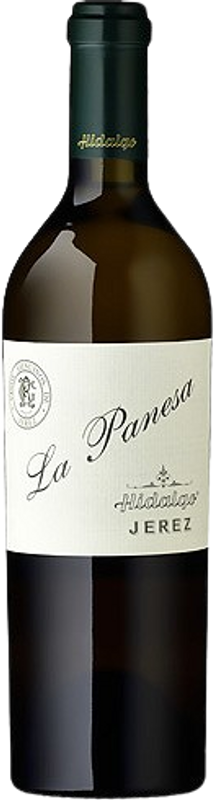 Bottle of La Panesa Especial Fino Sherry from Bodegas Emilio Hidalgo