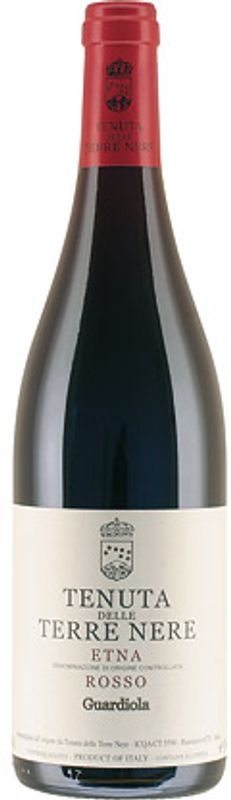 Bottle of Etna Rosso DOC Guardiola from Tenuta delle Terre Nere