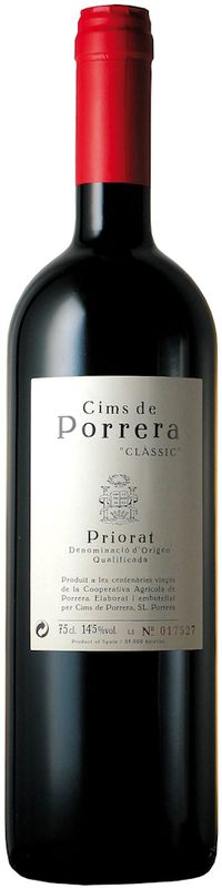 Bottle of Cims de Porrera Classic from Cooperativa de Porrera