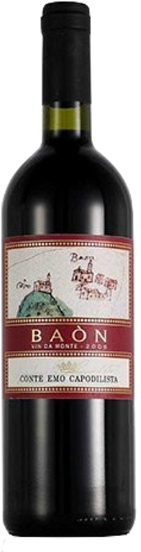 Bottle of Baòn IGT Rosso Colli Euganei from Montecchia