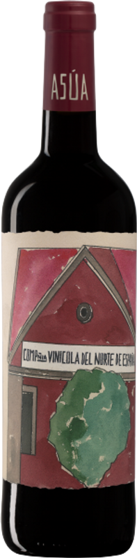 Bottiglia di Rioja DOC Crianza Asua di Asua