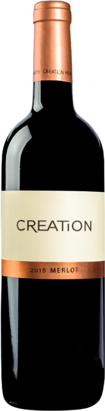 Bottiglia di Creation Merlot di Creation Wines