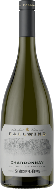 Flasche Alto Adige Fallwind Chardonnay DOC von Kellerei St-Michael