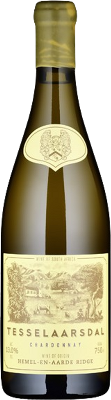 Bottle of Chardonnay from Tesselaarsdal