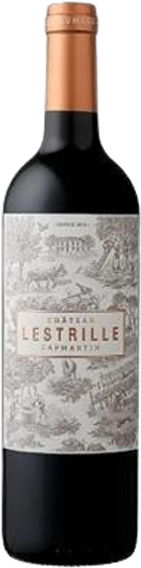 Bottiglia di Lestrille Capmartin Rouge AC Bordeaux Supérieur di Château Lestrille