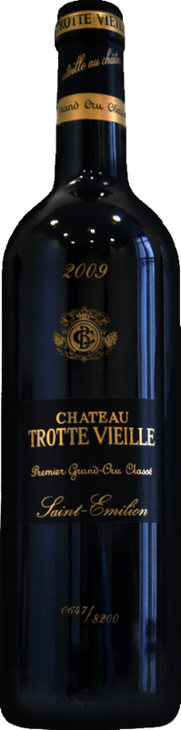 Bottiglia di Château Trotte Vieille 1er Grand Cru Classé "B" St-Emilion AOC di Château Trotte Vieille