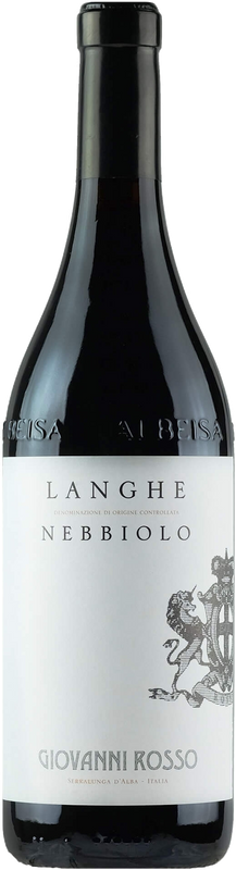 Bottle of Langhe DOC Nebbiolo from Giovanni Rosso