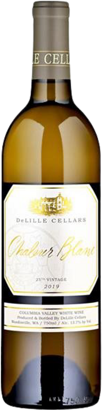 Bottle of Chaleur Blanc Columbia Valley from DeLille Cellars