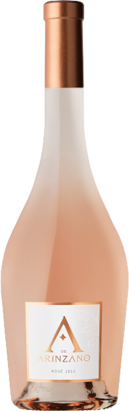 Bottiglia di Hacianda de Harínzano Rosado Tempranillo Vino de Pago di Arínzano