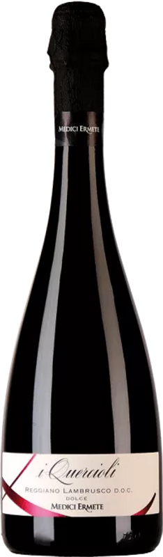 Bottle of Lambrusco Dolce Quercioli Reggiano from Medici Ermete