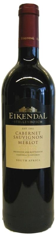Flasche Cabernet/Merlot von Eikendal