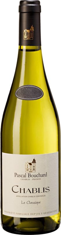 Flasche Le Classique Chablis AOC von Pascal Bouchard