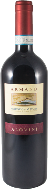 Bottle of Armànd Aglianico del Vulture DOC from Alovini