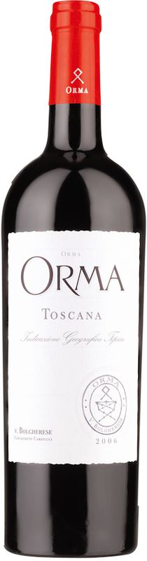 Flasche Orma Toscana IGT von Podere Orma