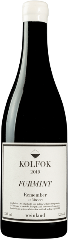 Bouteille de Furmint Remember de Kolfok