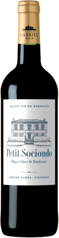 Bottle of Blaye-Côtes-De-Bordeaux from Petit Sociondo