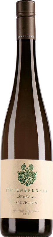 Bottiglia di Sauvignon Turmhof di Christoph Tiefenbrunner