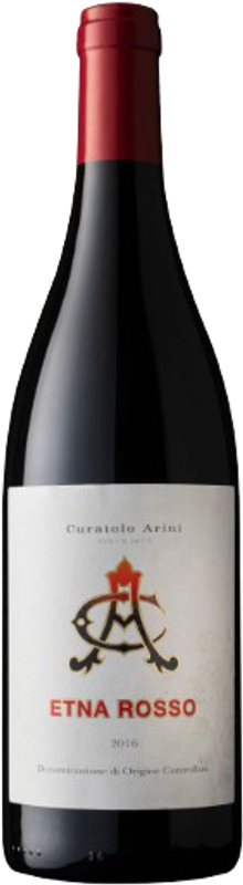 Bottle of Etna Rosso DOC from Curatolo Arini