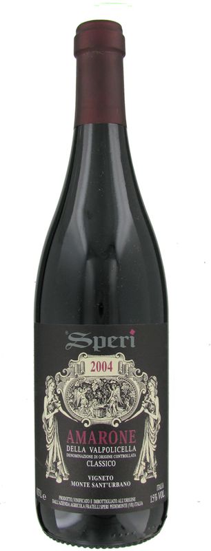 Bottle of Amarone della Valpolicella Classico DOC Vigneto Monte Sant'Urbano from Speri Viticoltori